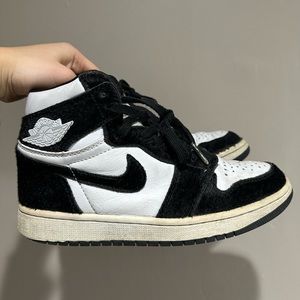 Nike Air Jordan 1 Panda Black and white